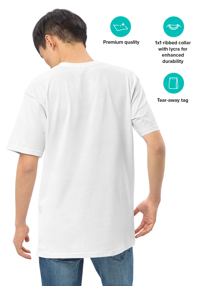 Men's Premium Heavyweight Tee | Cotton Heritage MC1086