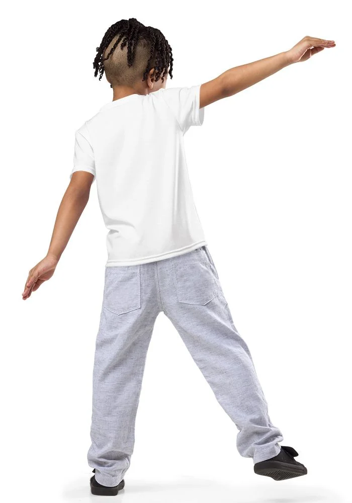 All-Over Print Kids Crew Neck T-Shirt