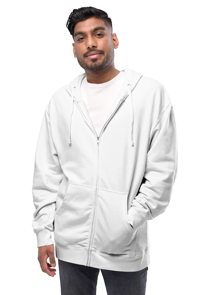 Unisex Fleece Zip Up Hoodie | Independent Trading Co. SS4500Z