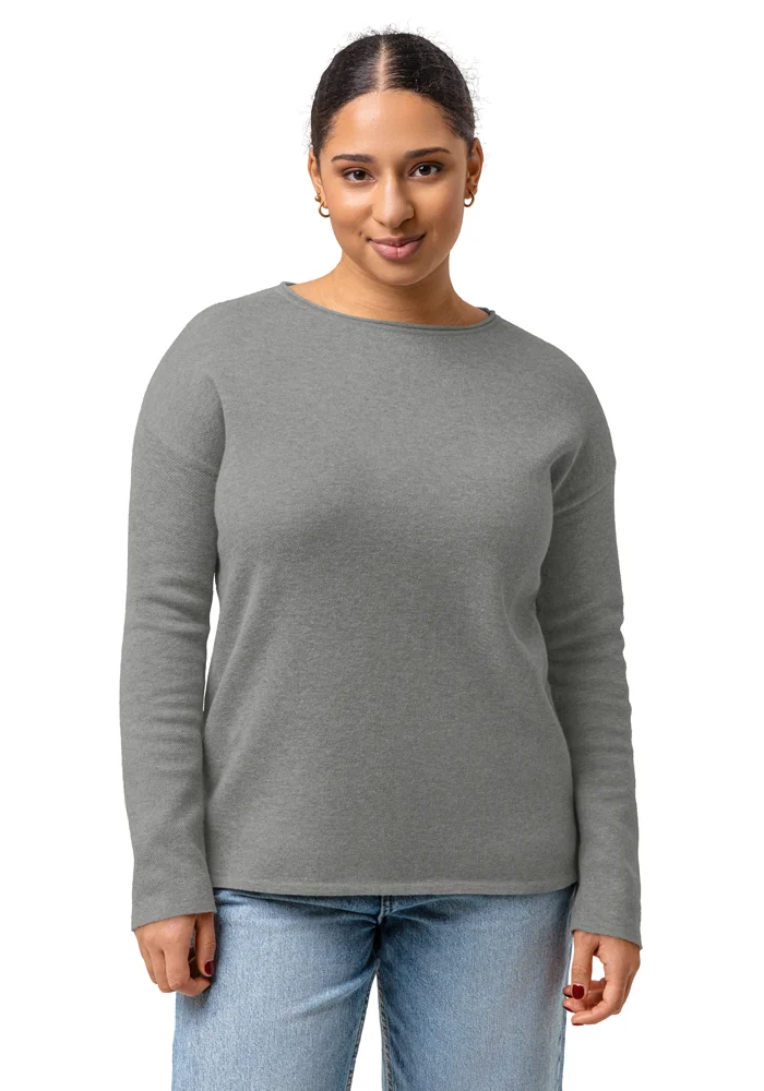 Women's Straight Bottom Knitted Sweater