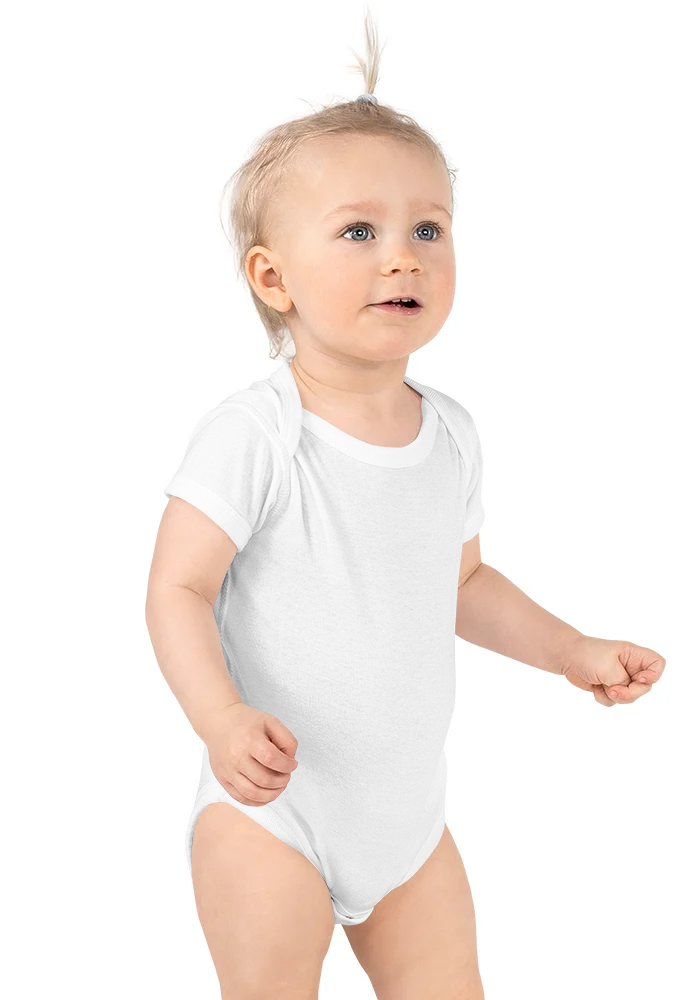 Baby Short Sleeve Bodysuit | Rabbit Skins 4400