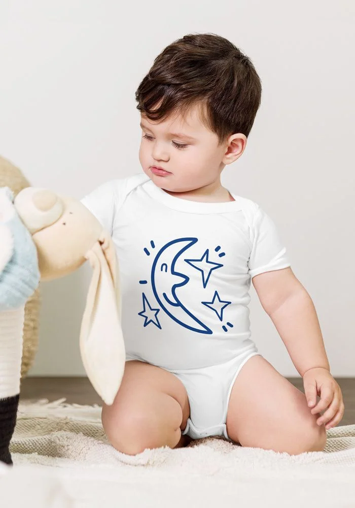 Baby Short Sleeve One Piece | Bella + Canvas 100B