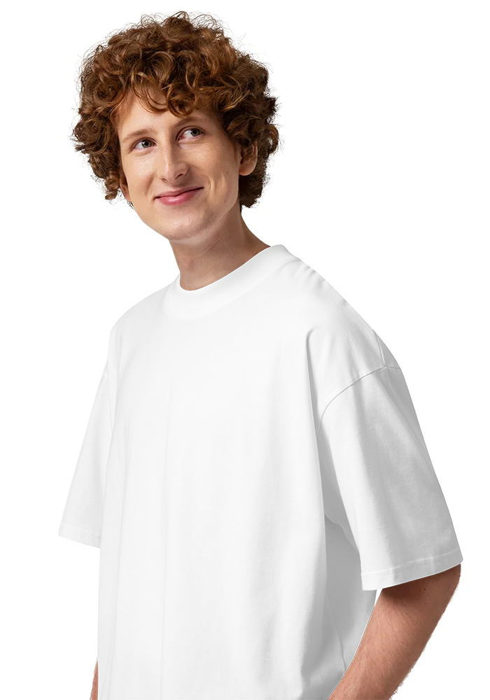 Unisex Organic Oversized High Neck Blaster 2.0 T-Shirt | Stanley/Stella SATU020