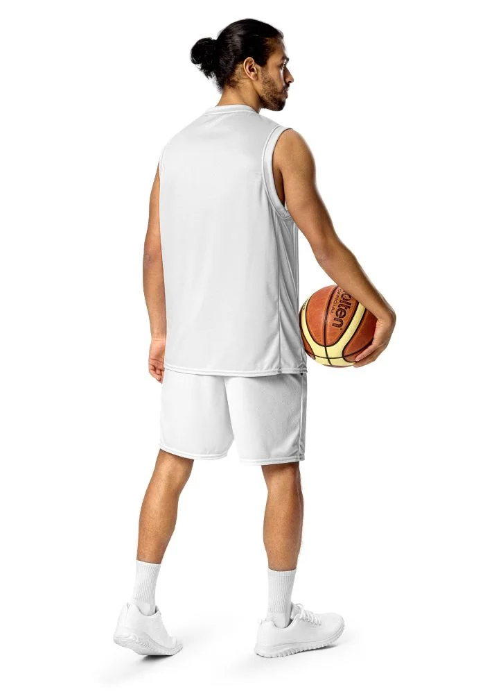 All-Over Print Recycled Unisex Basketball Jersey