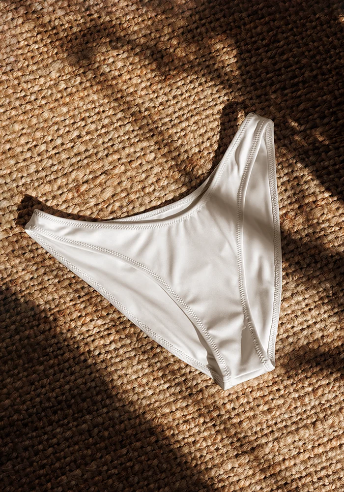 All-Over Print Recycled V-Cut Bikini Bottom