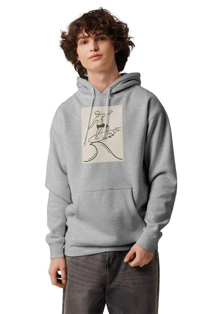 Unisex Heavyweight Hooded Sweatshirt | Independent Trading Co. IND4000