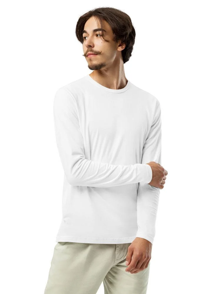 Men's Fitted Long Sleeve Shirt | Next Level 3601