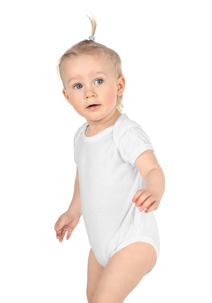 Baby Short Sleeve Bodysuit | Rabbit Skins 4400