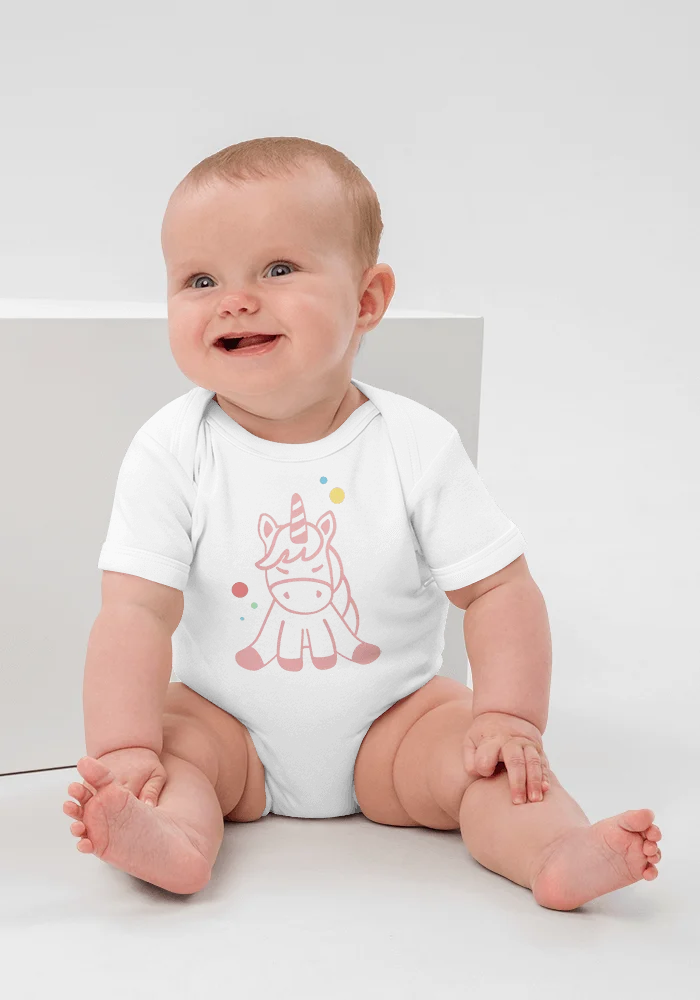 Organic Cotton Baby Bodysuit | Babybugz BZ10
