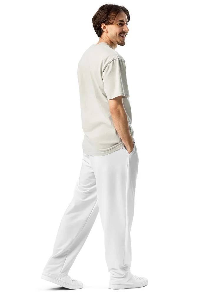 All-Over Print Unisex Wide-Leg Joggers