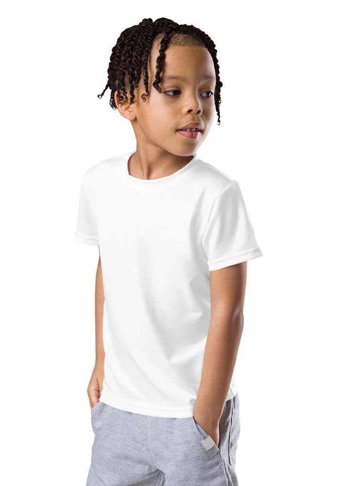 All-Over Print Kids Crew Neck T-Shirt