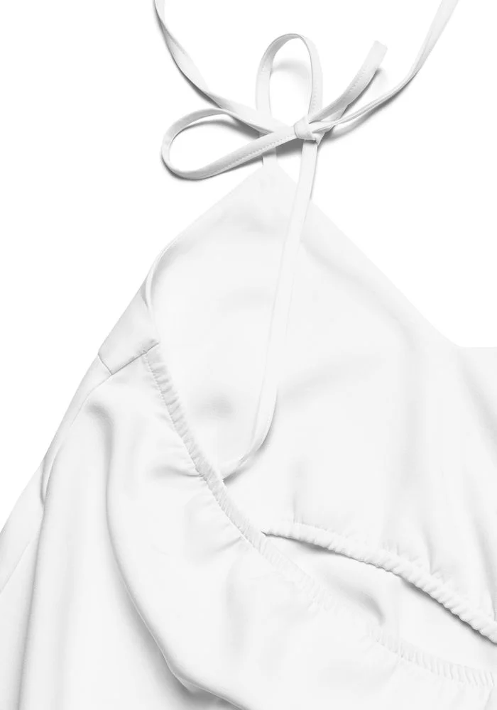 All-Over Print Slip Dress