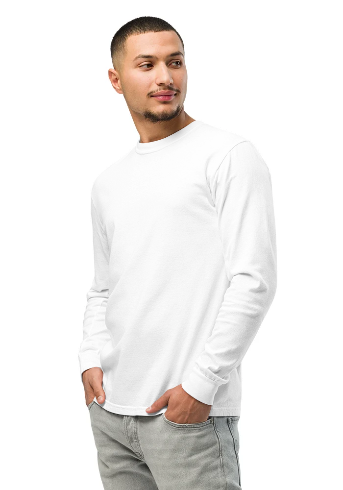 Unisex Garment-Dyed Heavyweight Long Sleeve Shirt | Comfort Colors 6014