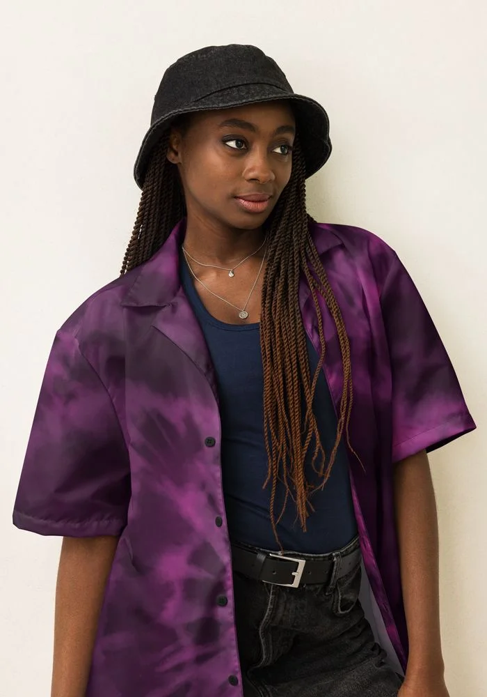 All-Over Print Unisex Button Shirt