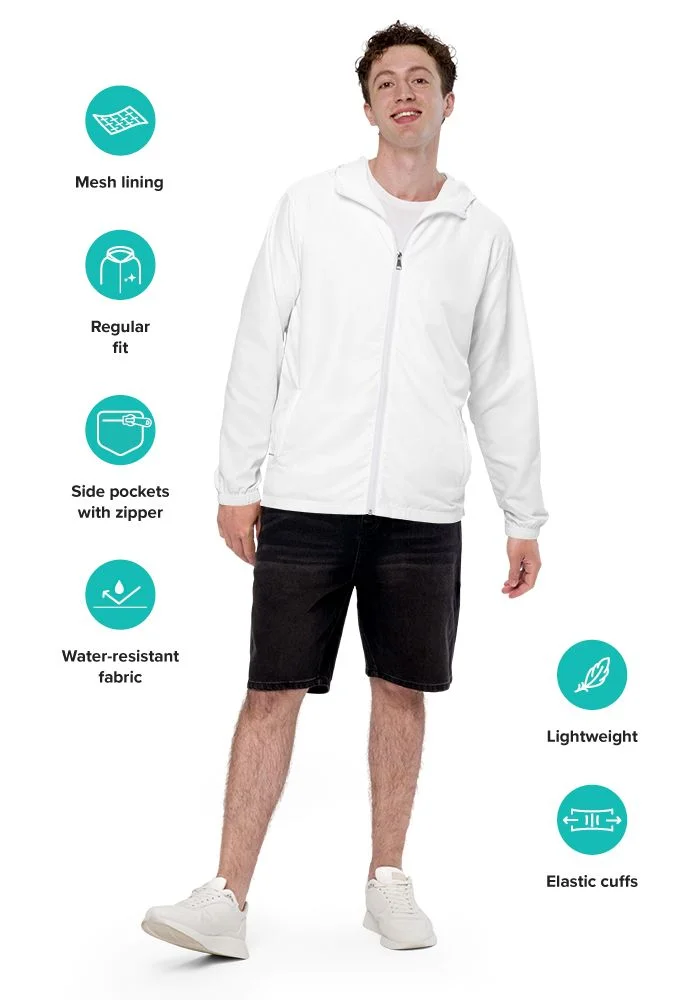 All-Over Print Men's Windbreaker